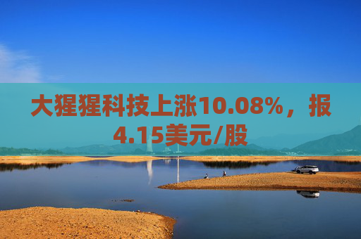 大猩猩科技上涨10.08%，报4.15美元/股