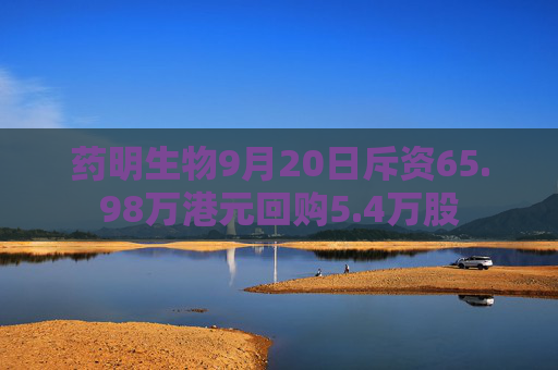 药明生物9月20日斥资65.98万港元回购5.4万股  第1张