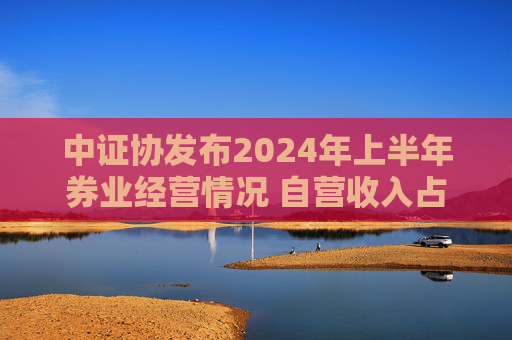 中证协发布2024年上半年券业经营情况 自营收入占比超40%  第1张