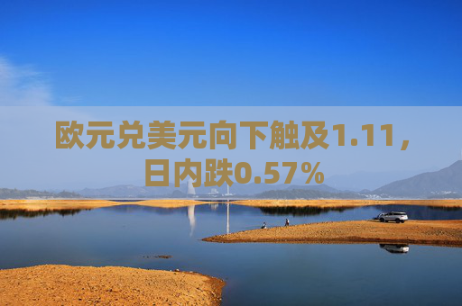 欧元兑美元向下触及1.11，日内跌0.57%