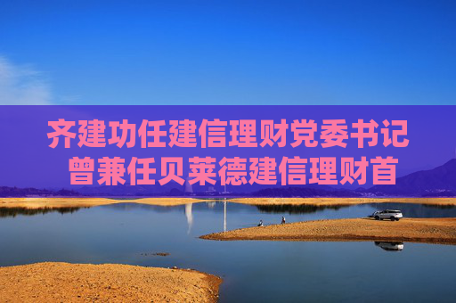 齐建功任建信理财党委书记 曾兼任贝莱德建信理财首任董事长  第1张