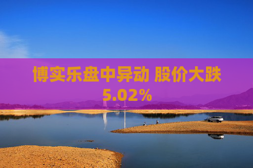 博实乐盘中异动 股价大跌5.02%  第1张