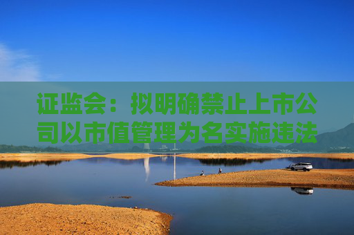 证监会：拟明确禁止上市公司以市值管理为名实施违法违规行为  第1张