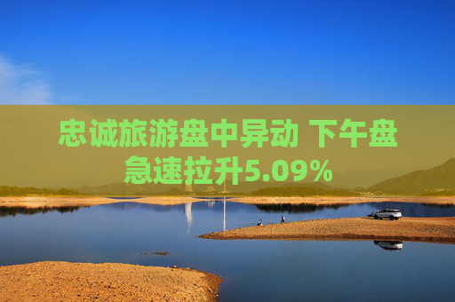 忠诚旅游盘中异动 下午盘急速拉升5.09%