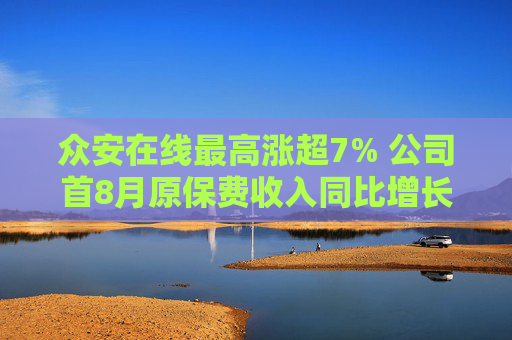 众安在线最高涨超7% 公司首8月原保费收入同比增长7.29%  第1张