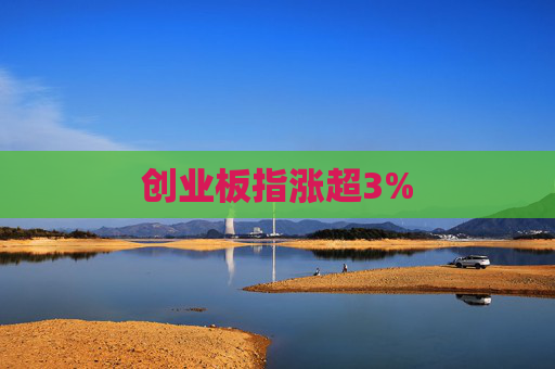 创业板指涨超3%  第1张