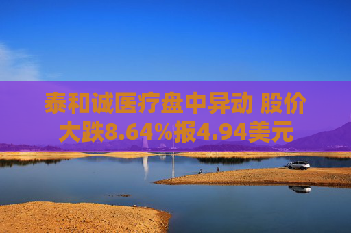 泰和诚医疗盘中异动 股价大跌8.64%报4.94美元