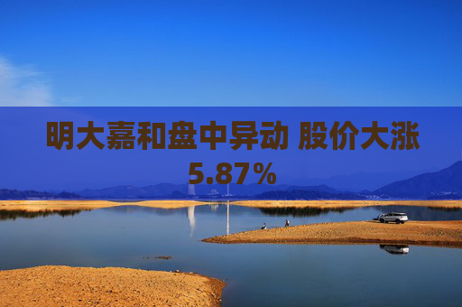 明大嘉和盘中异动 股价大涨5.87%