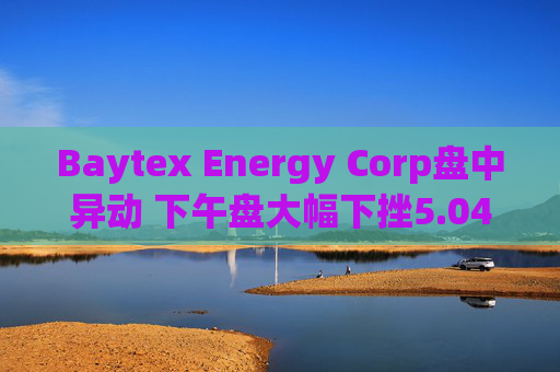 Baytex Energy Corp盘中异动 下午盘大幅下挫5.04%报3.01美元