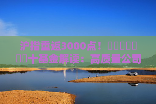 沪指重返3000点！​​​​​​​十基金解读：高质量公司或呈现可持续向上空间  第1张