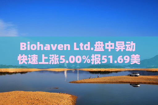 Biohaven Ltd.盘中异动 快速上涨5.00%报51.69美元  第1张