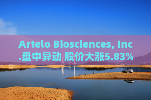 Artelo Biosciences, Inc.盘中异动 股价大涨5.83%