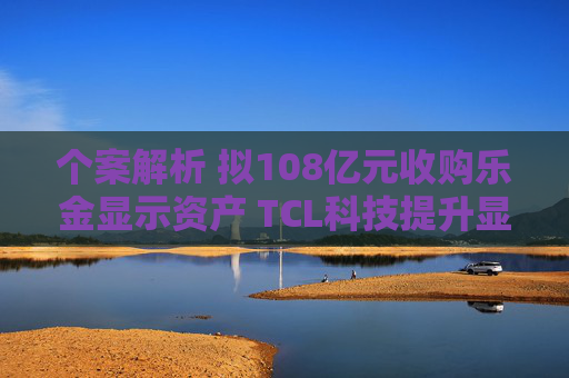 个案解析 拟108亿元收购乐金显示资产 TCL科技提升显示领域行业地位  第1张