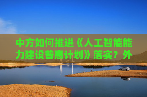 中方如何推进《人工智能能力建设普惠计划》落实？外交部答澎湃  第1张