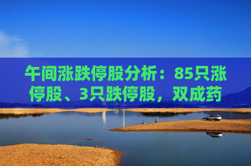 午间涨跌停股分析：85只涨停股、3只跌停股，双成药业11连板，银之杰7天6板