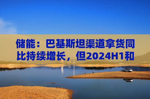 储能：巴基斯坦渠道拿货同比持续增长，但2024H1和2024H1总量差异不大  第1张