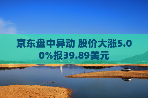 京东盘中异动 股价大涨5.00%报39.89美元  第1张