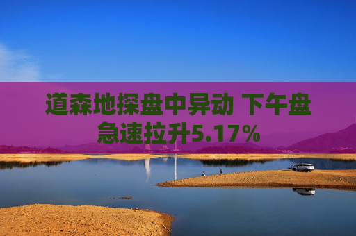 道森地探盘中异动 下午盘急速拉升5.17%  第1张