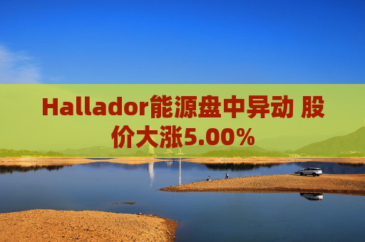 Hallador能源盘中异动 股价大涨5.00%