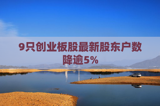 9只创业板股最新股东户数降逾5%