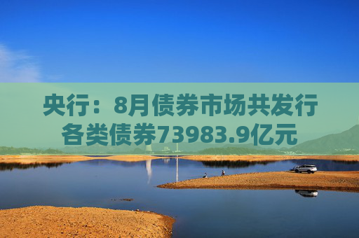 央行：8月债券市场共发行各类债券73983.9亿元  第1张