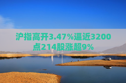 沪指高开3.47%逼近3200点214股涨超9%  第1张