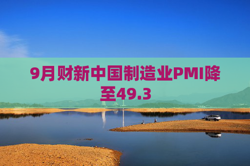 9月财新中国制造业PMI降至49.3  第1张