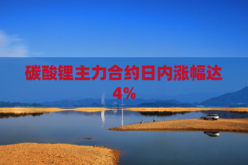 碳酸锂主力合约日内涨幅达4%  第1张