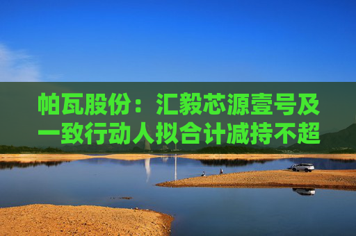 帕瓦股份：汇毅芯源壹号及一致行动人拟合计减持不超3%公司股份  第1张