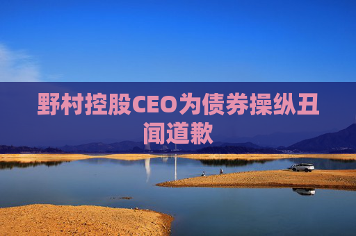 野村控股CEO为债券操纵丑闻道歉  第1张