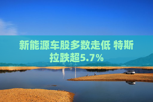 新能源车股多数走低 特斯拉跌超5.7%