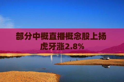 部分中概直播概念股上扬 虎牙涨2.8%