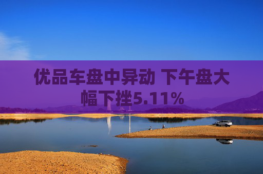 优品车盘中异动 下午盘大幅下挫5.11%