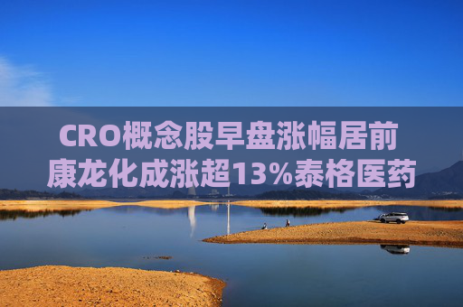 CRO概念股早盘涨幅居前 康龙化成涨超13%泰格医药涨超10%