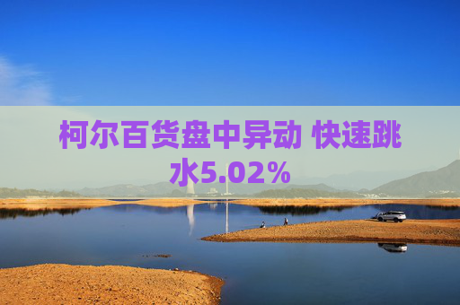 柯尔百货盘中异动 快速跳水5.02%  第1张