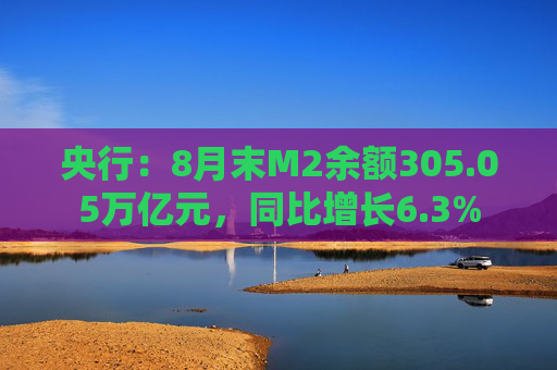 央行：8月末M2余额305.05万亿元，同比增长6.3%  第1张