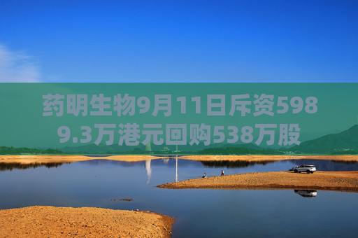 药明生物9月11日斥资5989.3万港元回购538万股