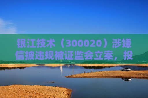 银江技术（300020）涉嫌信披违规被证监会立案，投资者索赔案已多次提交法院