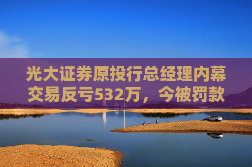 光大证券原投行总经理内幕交易反亏532万，今被罚款460万、禁业10年  第1张