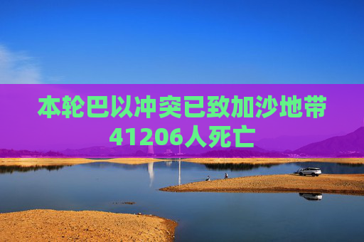 本轮巴以冲突已致加沙地带41206人死亡  第1张