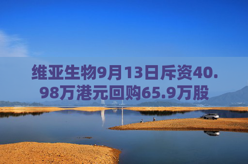 维亚生物9月13日斥资40.98万港元回购65.9万股  第1张