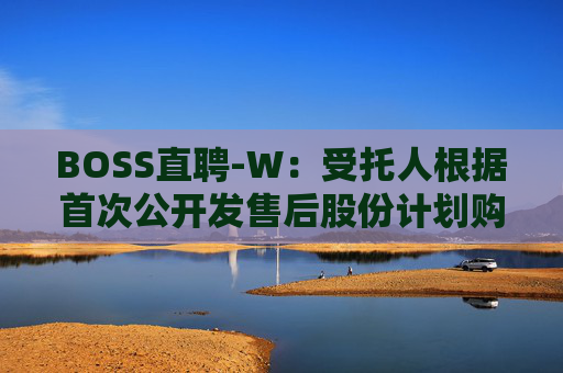 BOSS直聘-W：受托人根据首次公开发售后股份计划购买合共41.01万股A类普通股  第1张