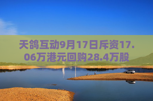 天鸽互动9月17日斥资17.06万港元回购28.4万股  第1张