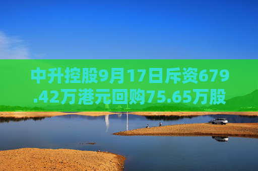 中升控股9月17日斥资679.42万港元回购75.65万股  第1张