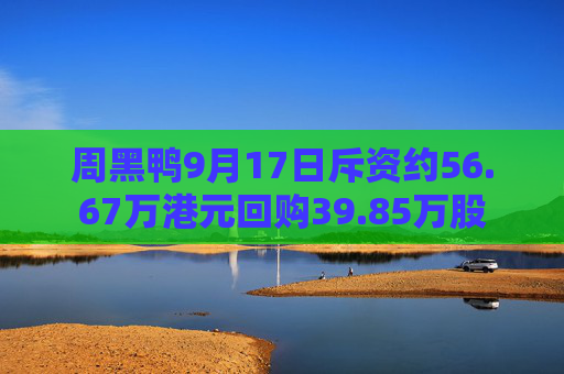 周黑鸭9月17日斥资约56.67万港元回购39.85万股  第1张