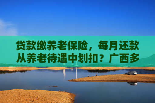 贷款缴养老保险，每月还款从养老待遇中划扣？广西多地推出“续保贷”