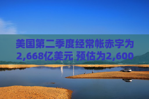 美国第二季度经常帐赤字为2,668亿美元 预估为2,600亿美元  第1张