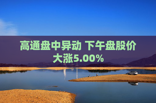 高通盘中异动 下午盘股价大涨5.00%  第1张