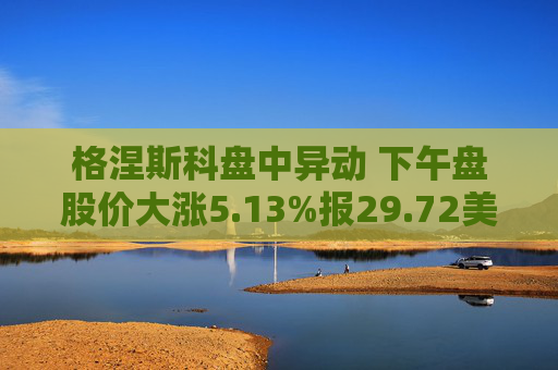 格涅斯科盘中异动 下午盘股价大涨5.13%报29.72美元