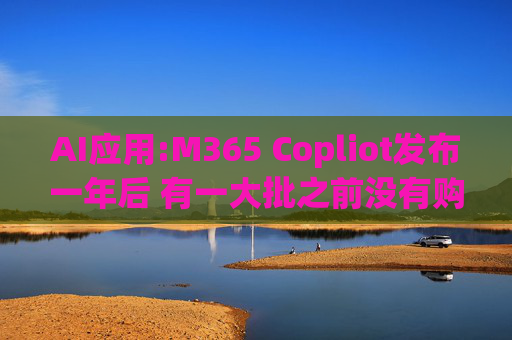 AI应用:M365 Copliot发布一年后 有一大批之前没有购买的300人以下的企业客户开始愿意购买